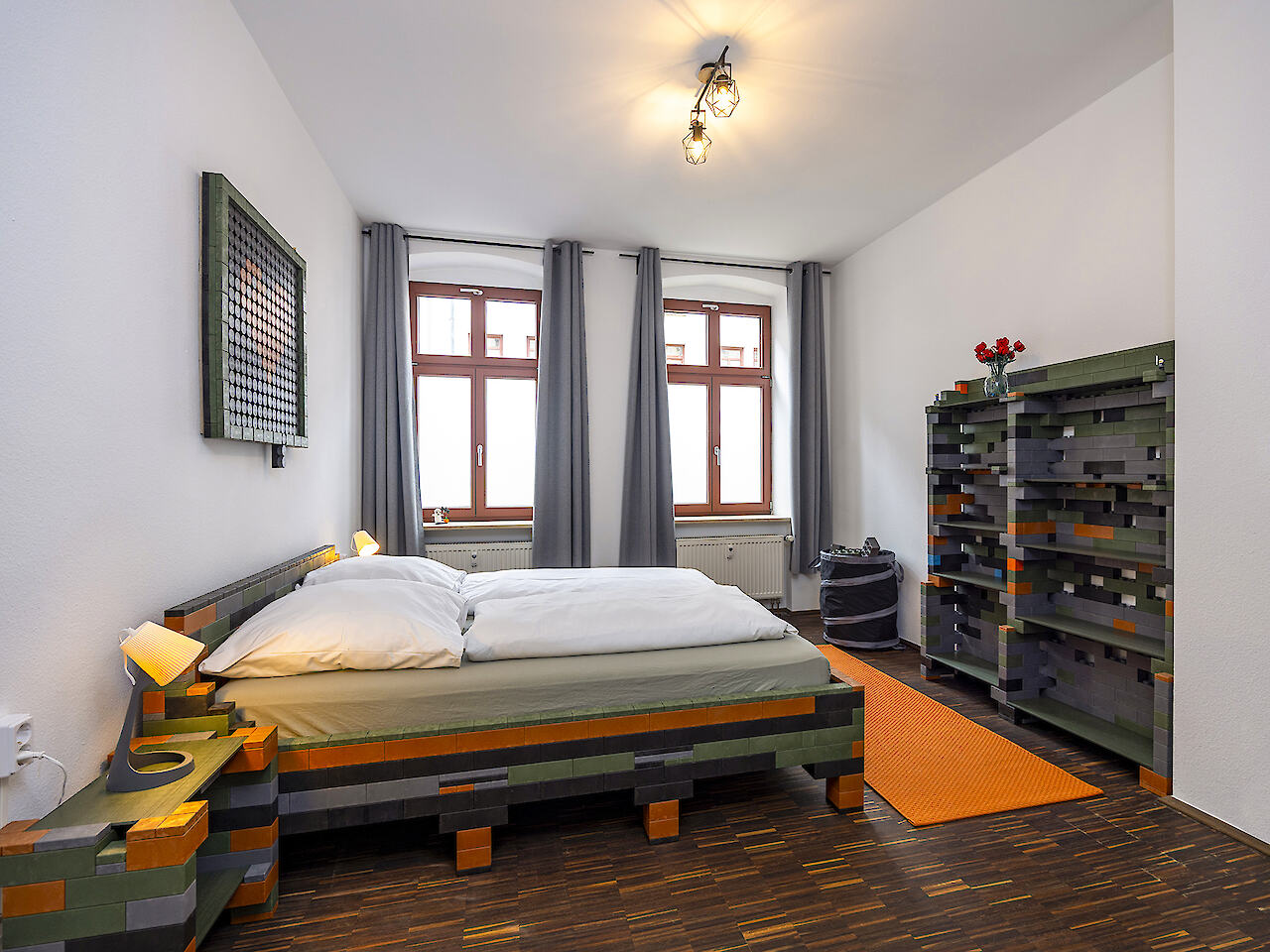 Camera da letto con letto matrimoniale